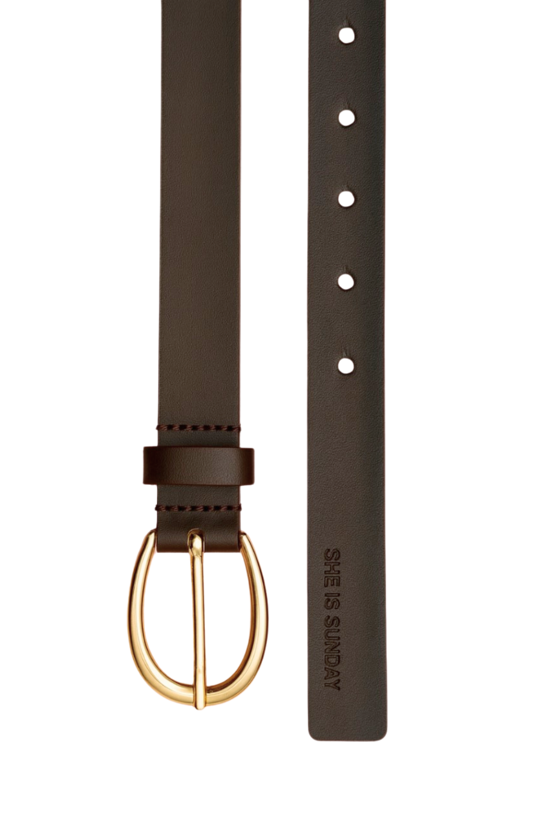 PELLE BROWN BELT