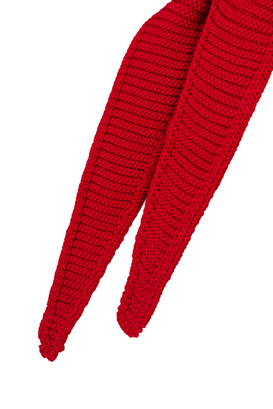 NODO RED WOOL SCARF