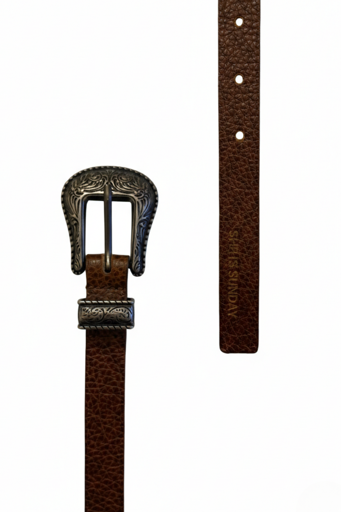 PASEK PRAIRIE BRĄZOWY