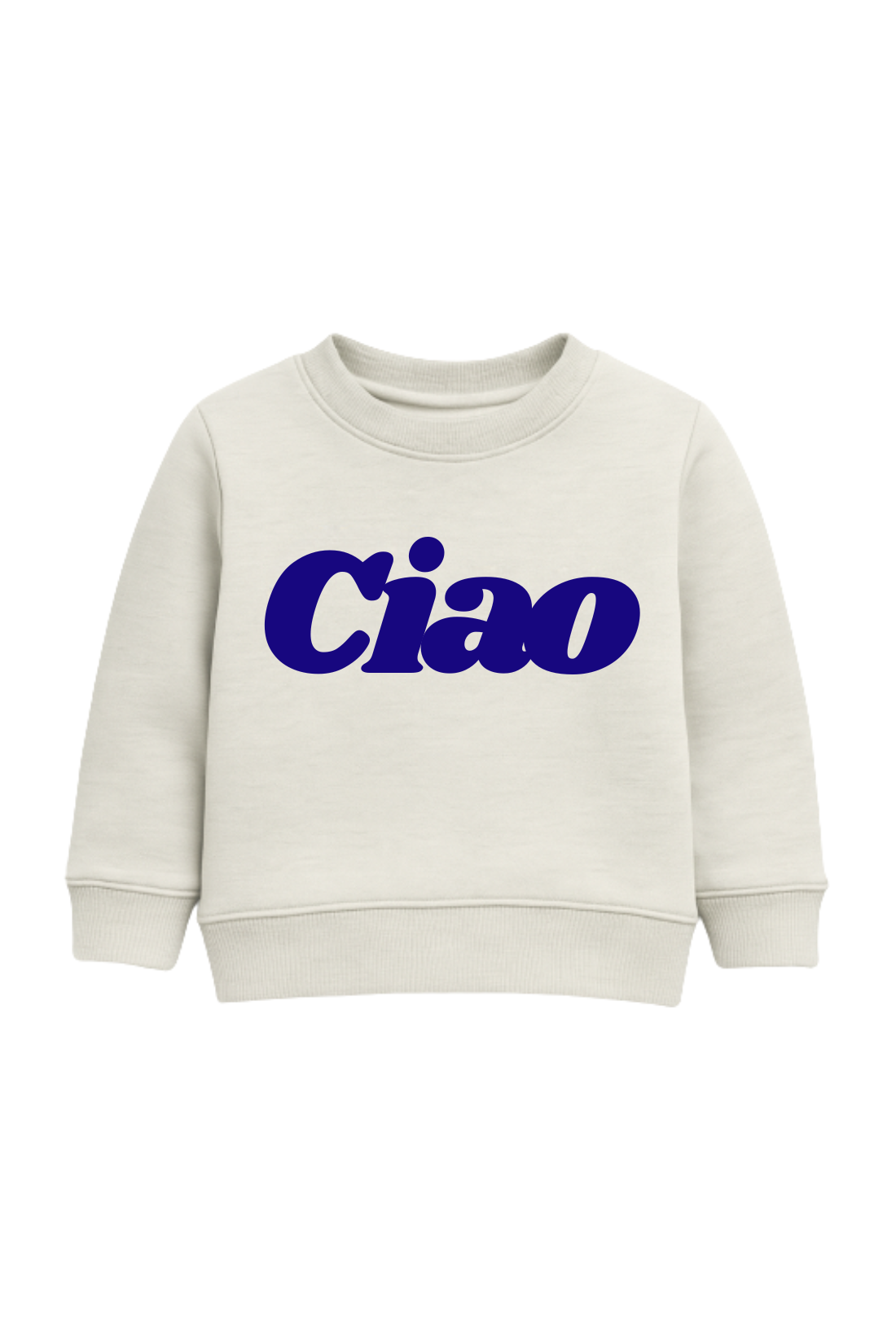 CIAO GREY MELANGE SWEATSHIRT MINI