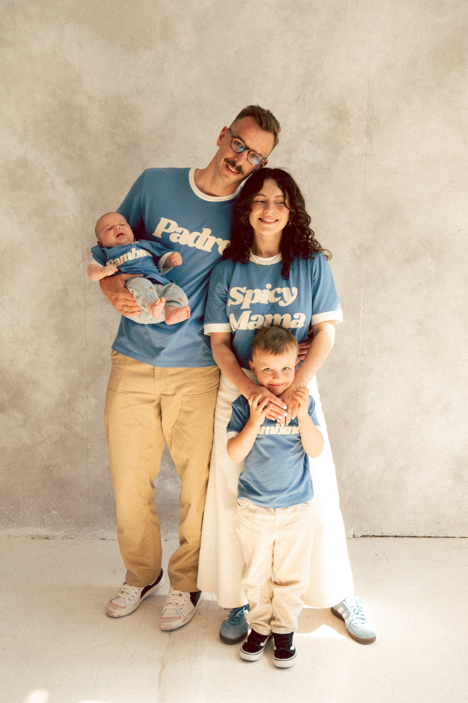 SPICY MAMA BLUE T-SHIRT
