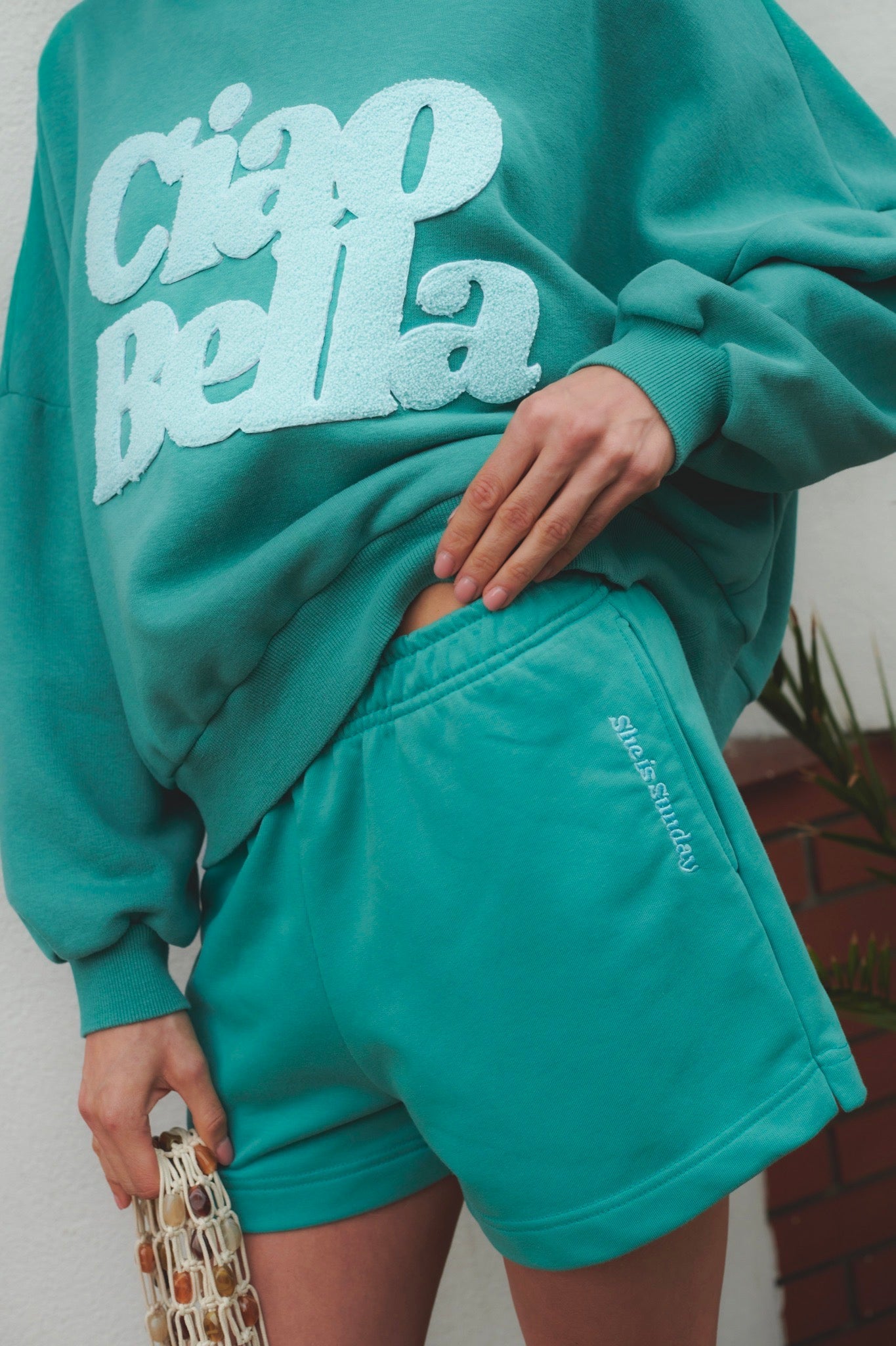 CIAO BELLA SEA AZURE HOODIE