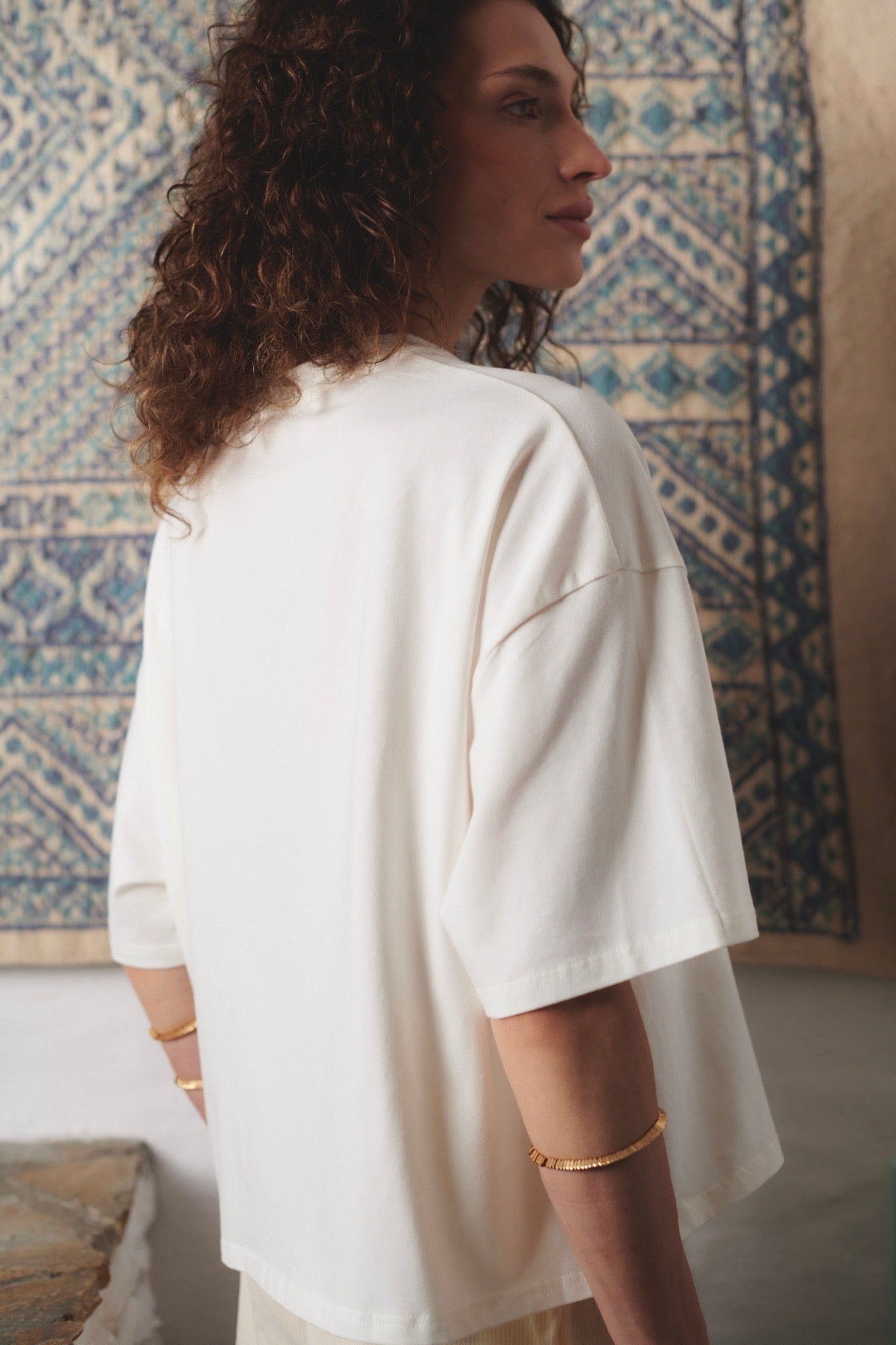 OLIVE BOXY T-SHIRT
