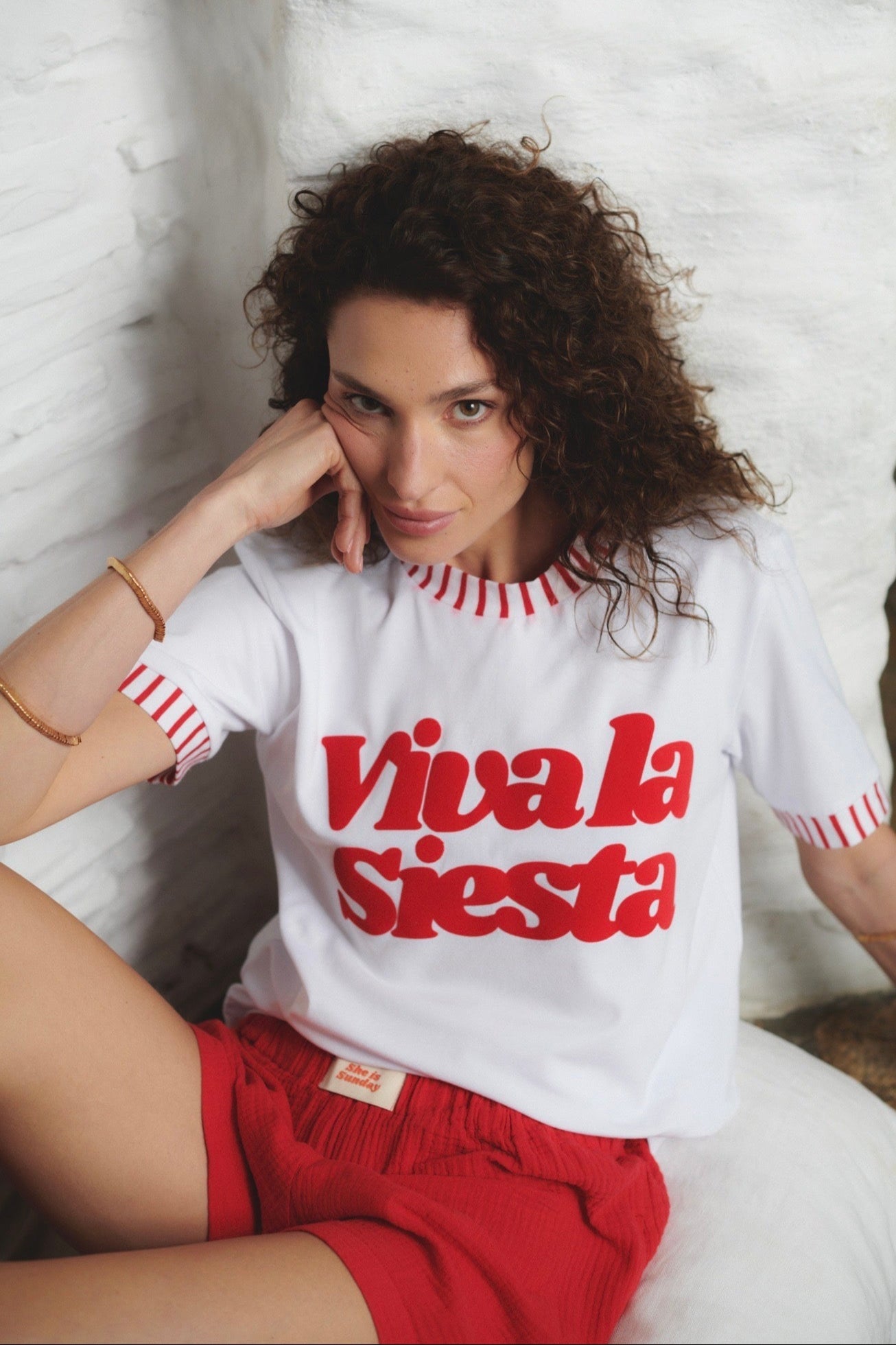 SIESTA WHITE T-SHIRT