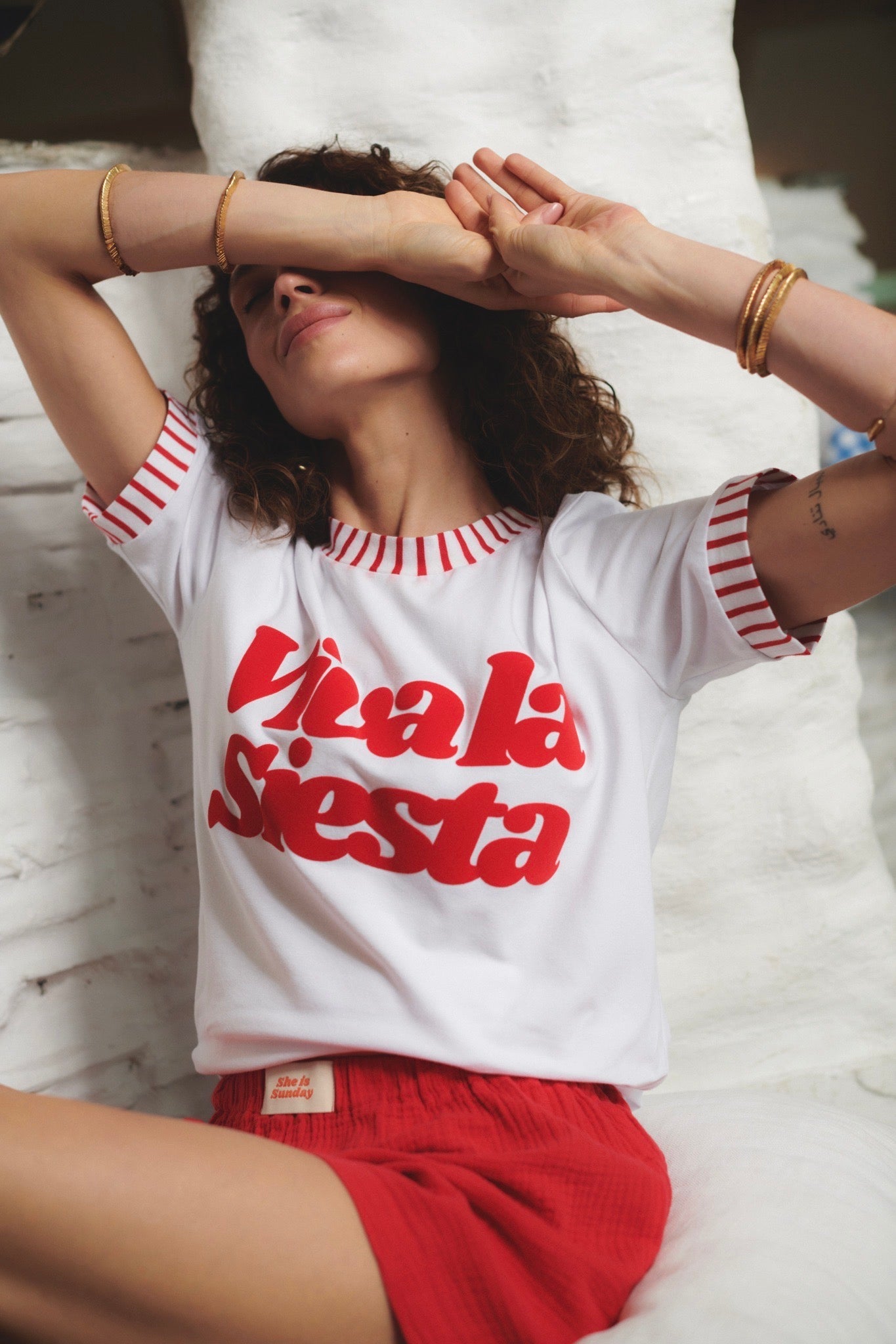 SIESTA WHITE T-SHIRT