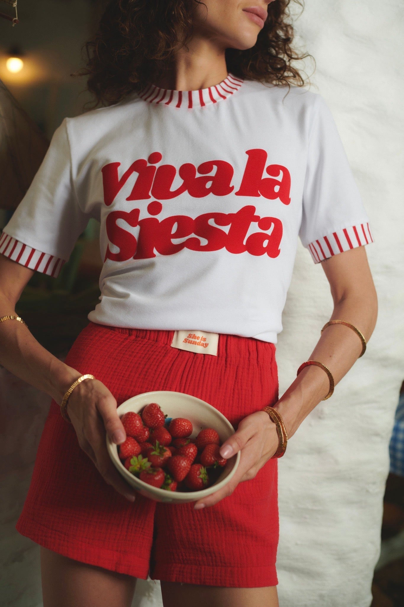 SIESTA WHITE T-SHIRT