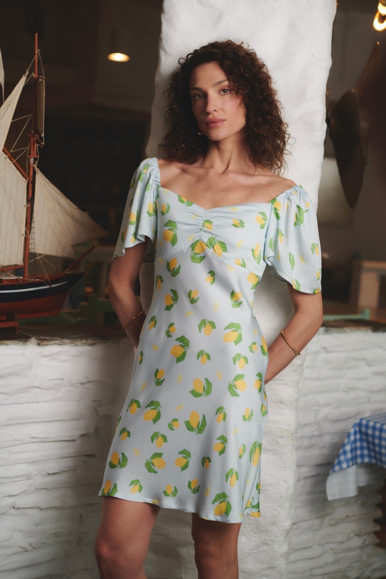 MINI SERENA MINT DRESS