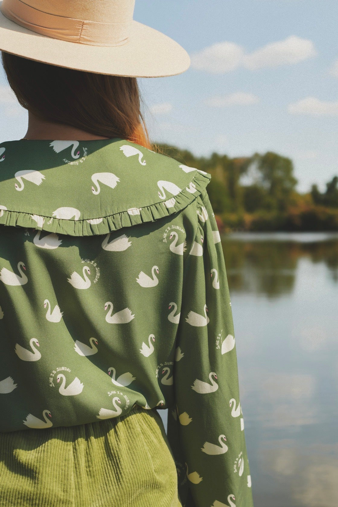 BELLINA CIGNO VERDE SHIRT