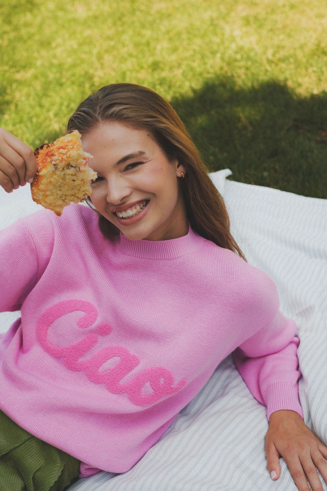 SADIE PINK SWEATER