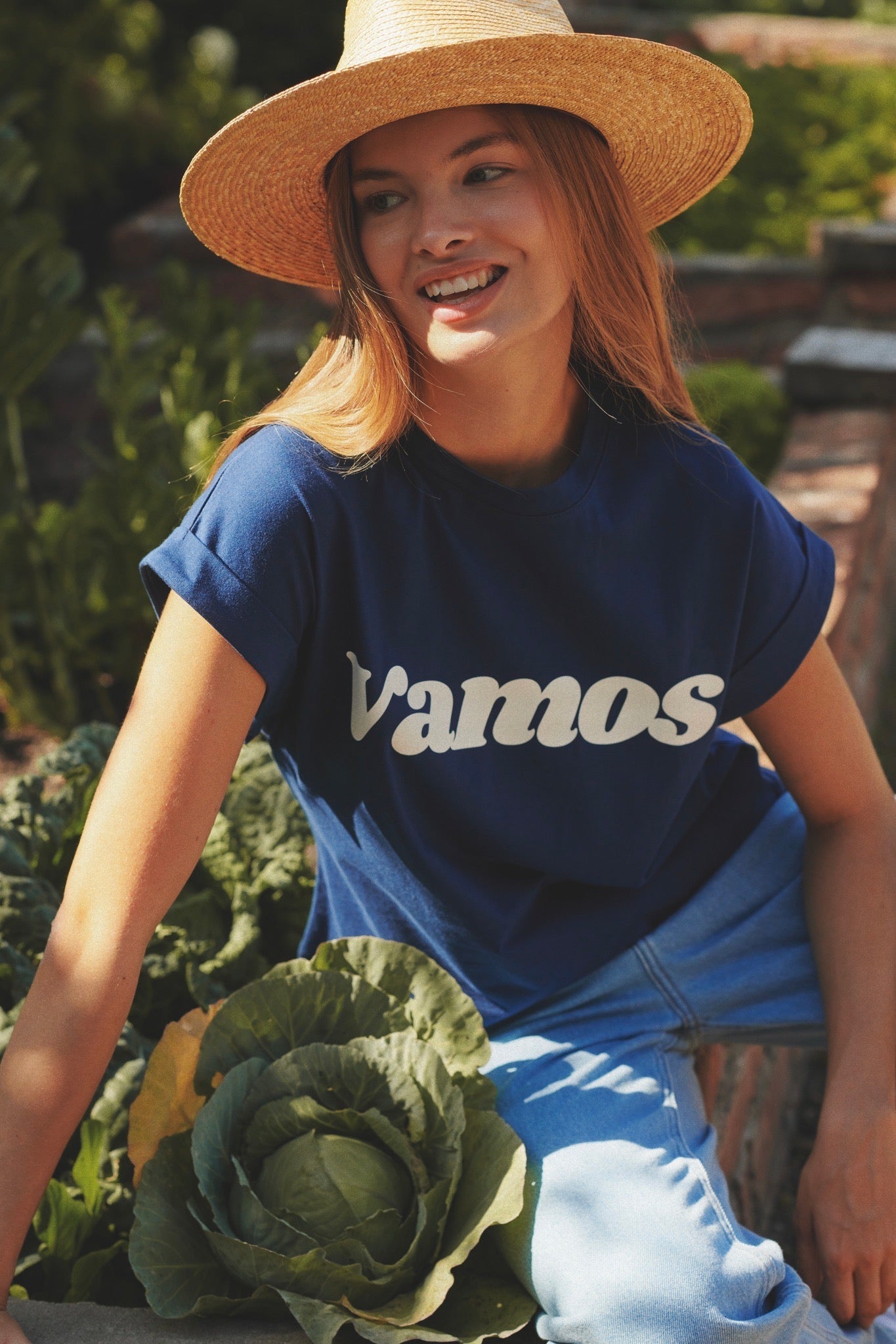VAMOS NAVY T-SHIRT