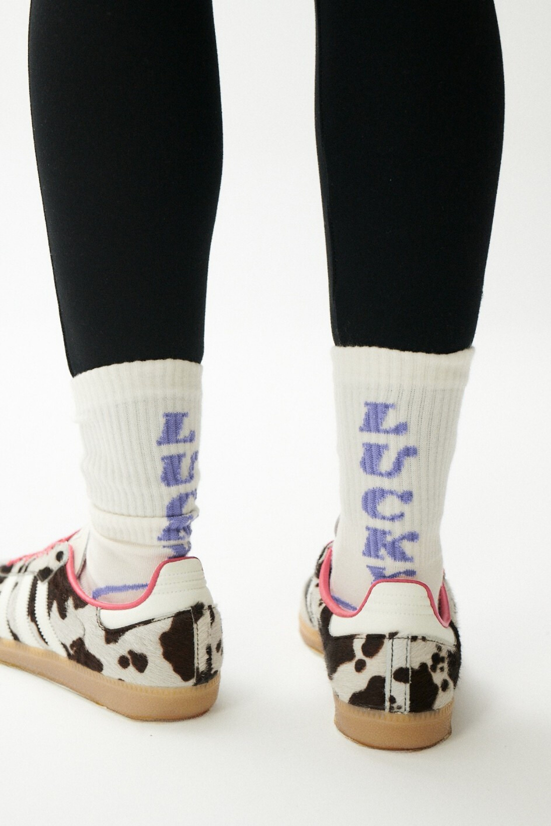 SKARPETKI LUCKY BIAŁE