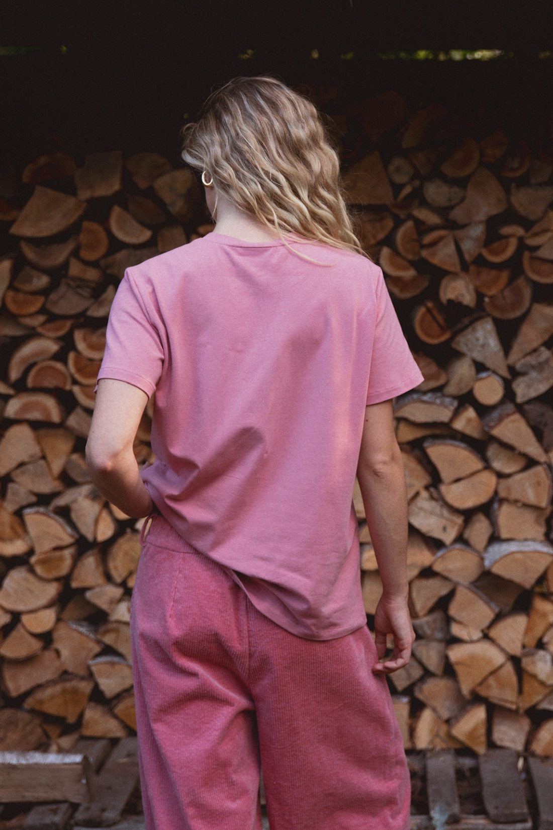 DEER PINK T-SHIRT