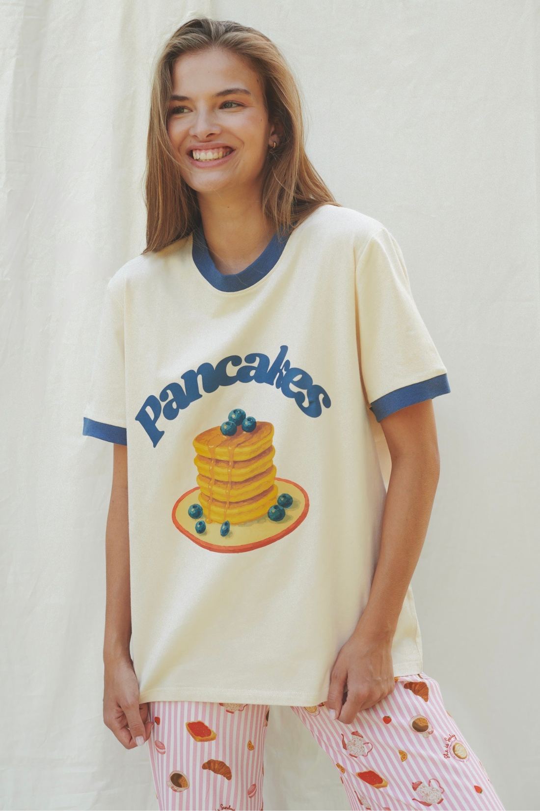 PANCAKES CREAM T-SHIRT