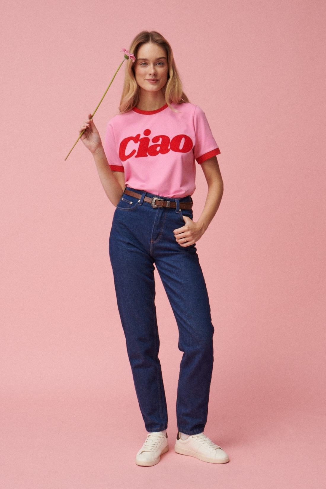 CIAO SUNDAY PINK T-SHIRT