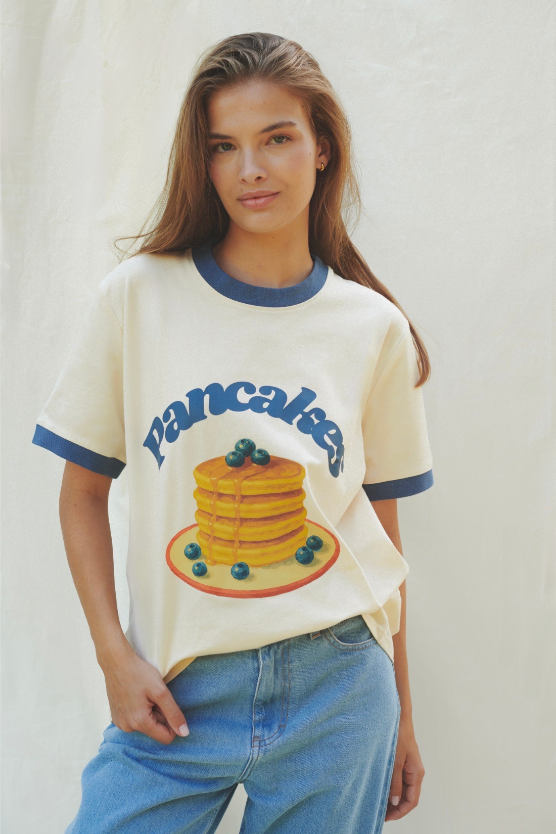 PANCAKES CREAM T-SHIRT