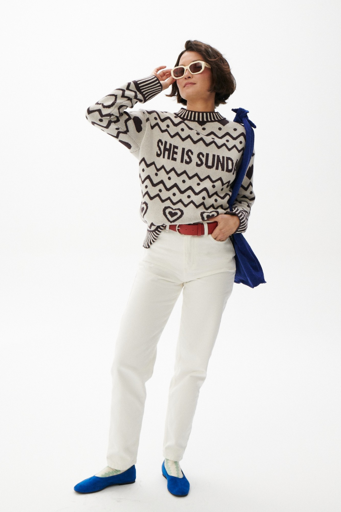 SPODNIE JEANSOWE FEMME NATURAL