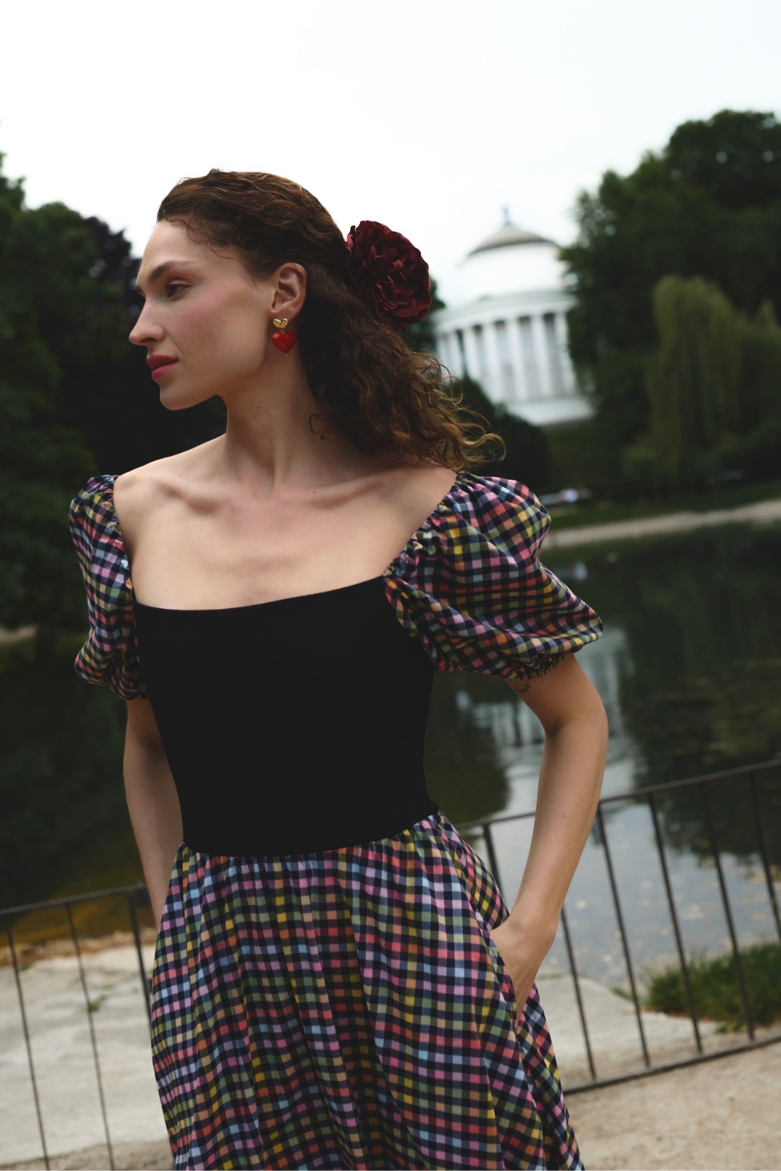 PICNIC PRINT DRESS