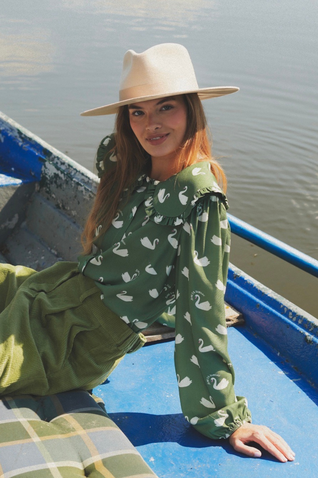BELLINA CIGNO VERDE SHIRT