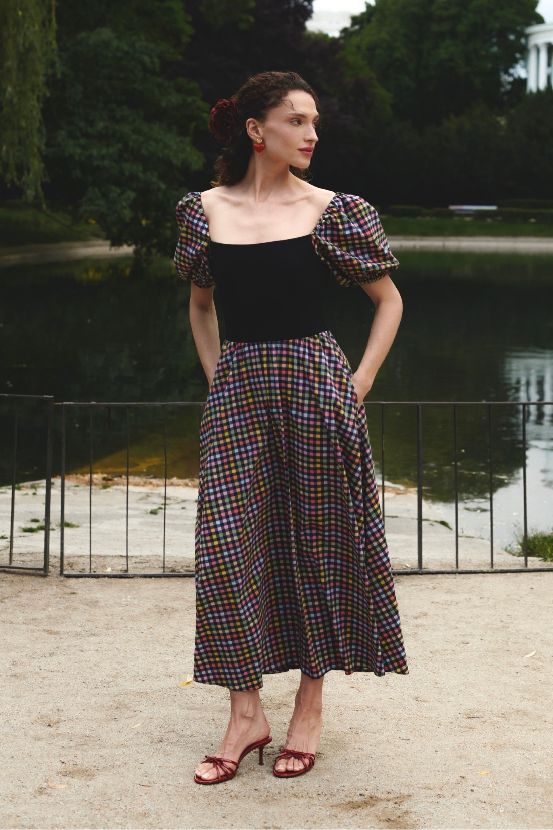 PICNIC PRINT DRESS