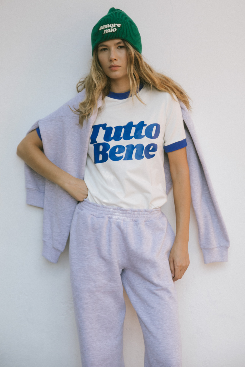 TUTTO BENE BLUE T-SHIRT