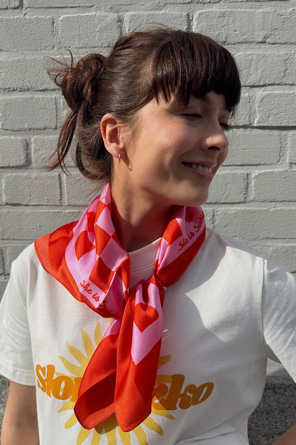 CIAO PINK SCARF