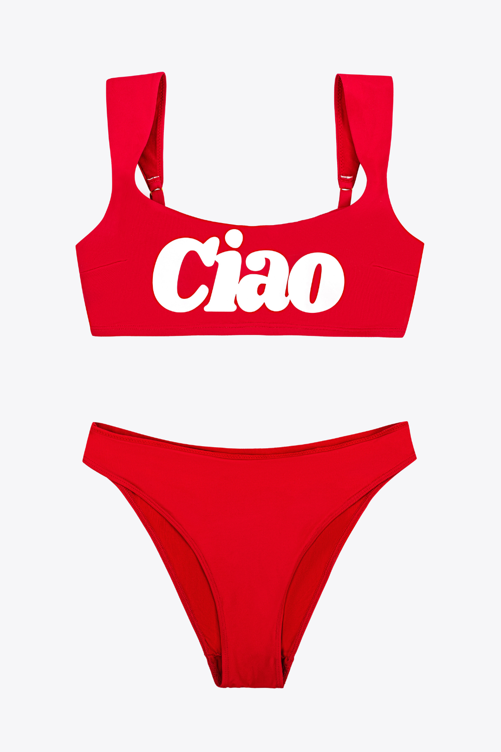 RED CIAO BIKINI TOP