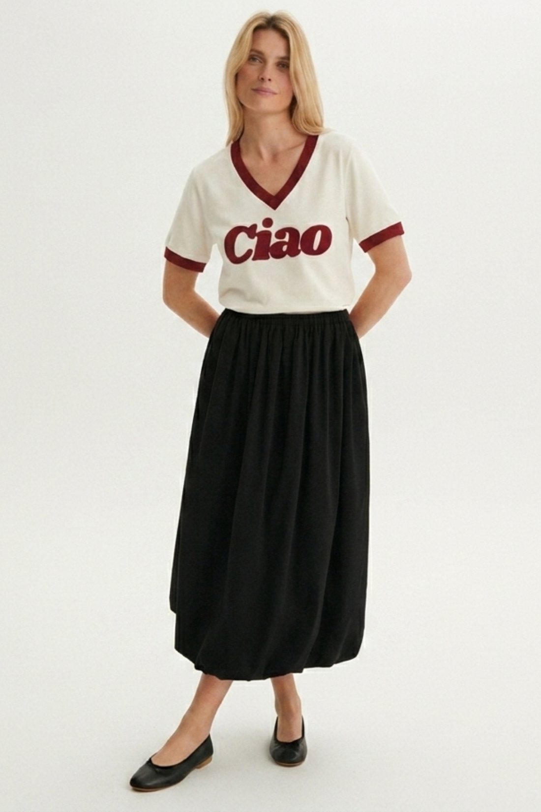 BLACK CAPPUCINA BALLERINA SKIRT