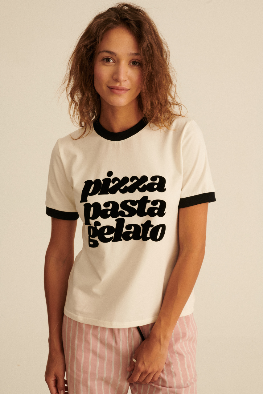 PIZZA PASTA GELATO T-SHIRT