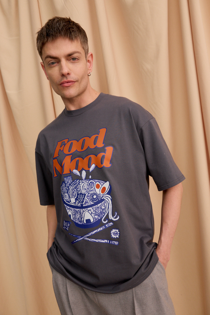 FOOD MOOD OVERSIZE T-SHIRT - MEN