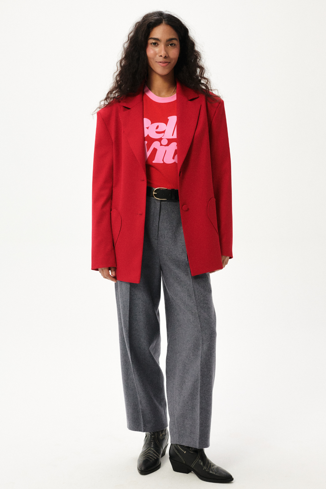 ADORE RED BLAZER