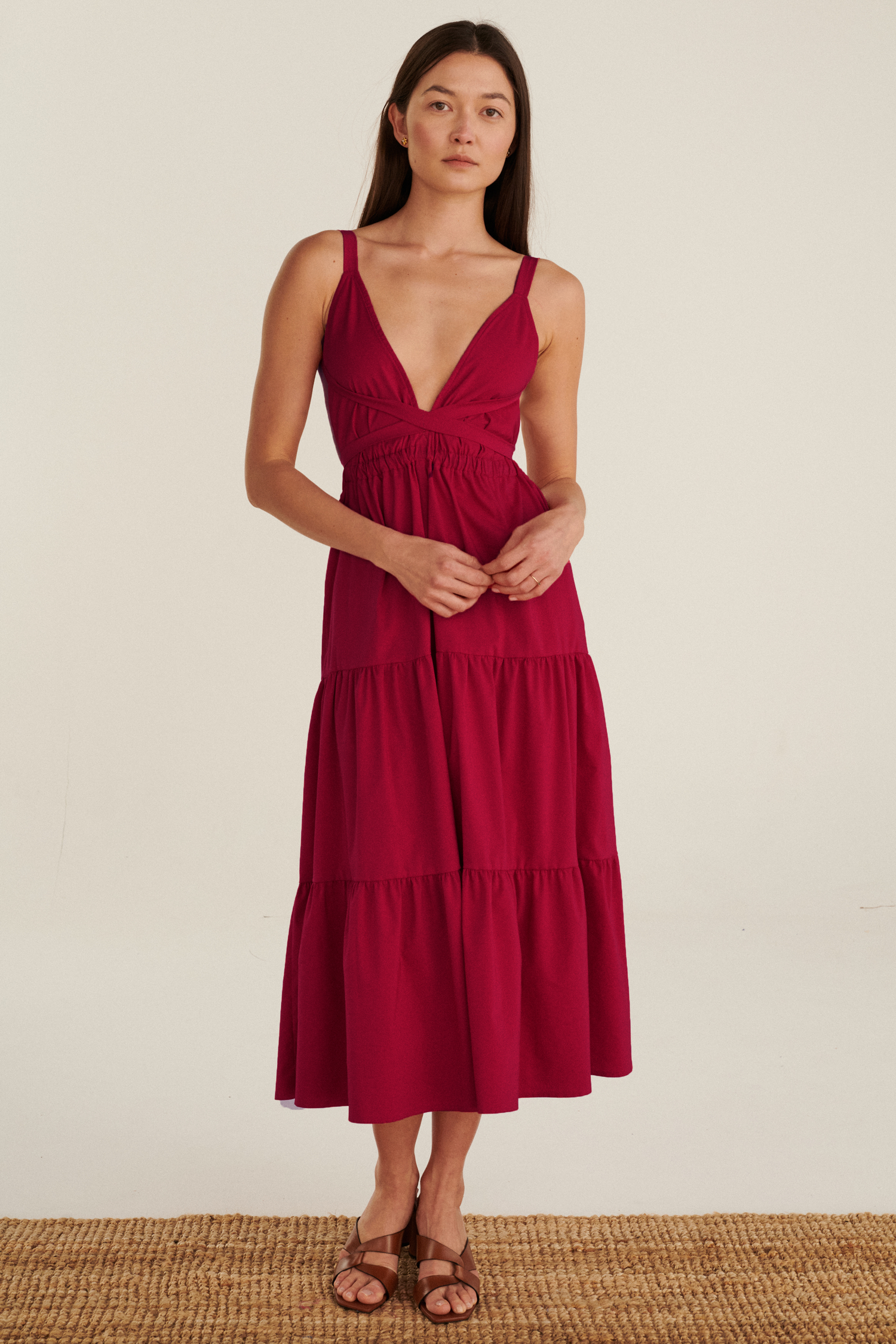 DOLCE VITA BURGUNDY DRESS