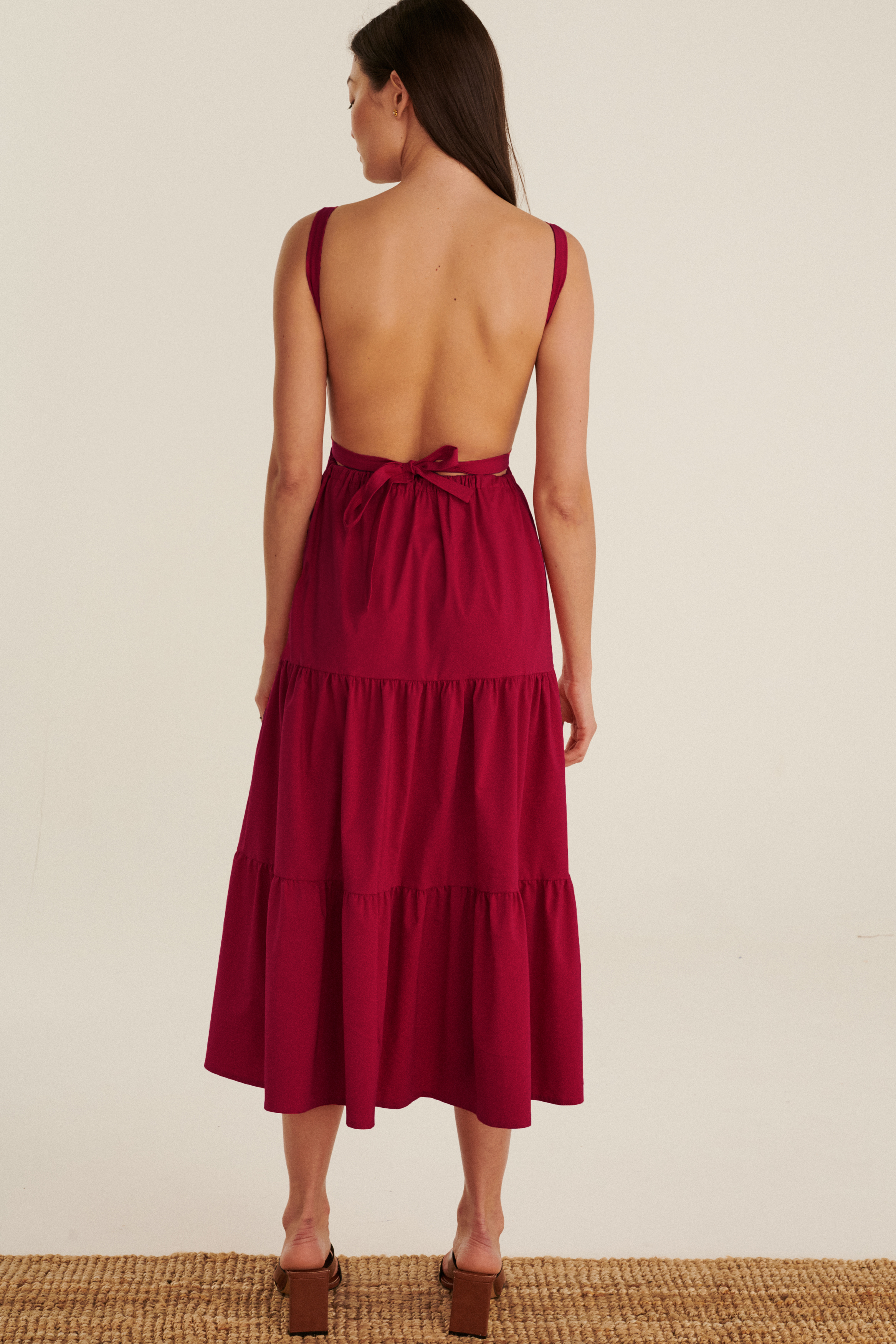 DOLCE VITA BURGUNDY DRESS