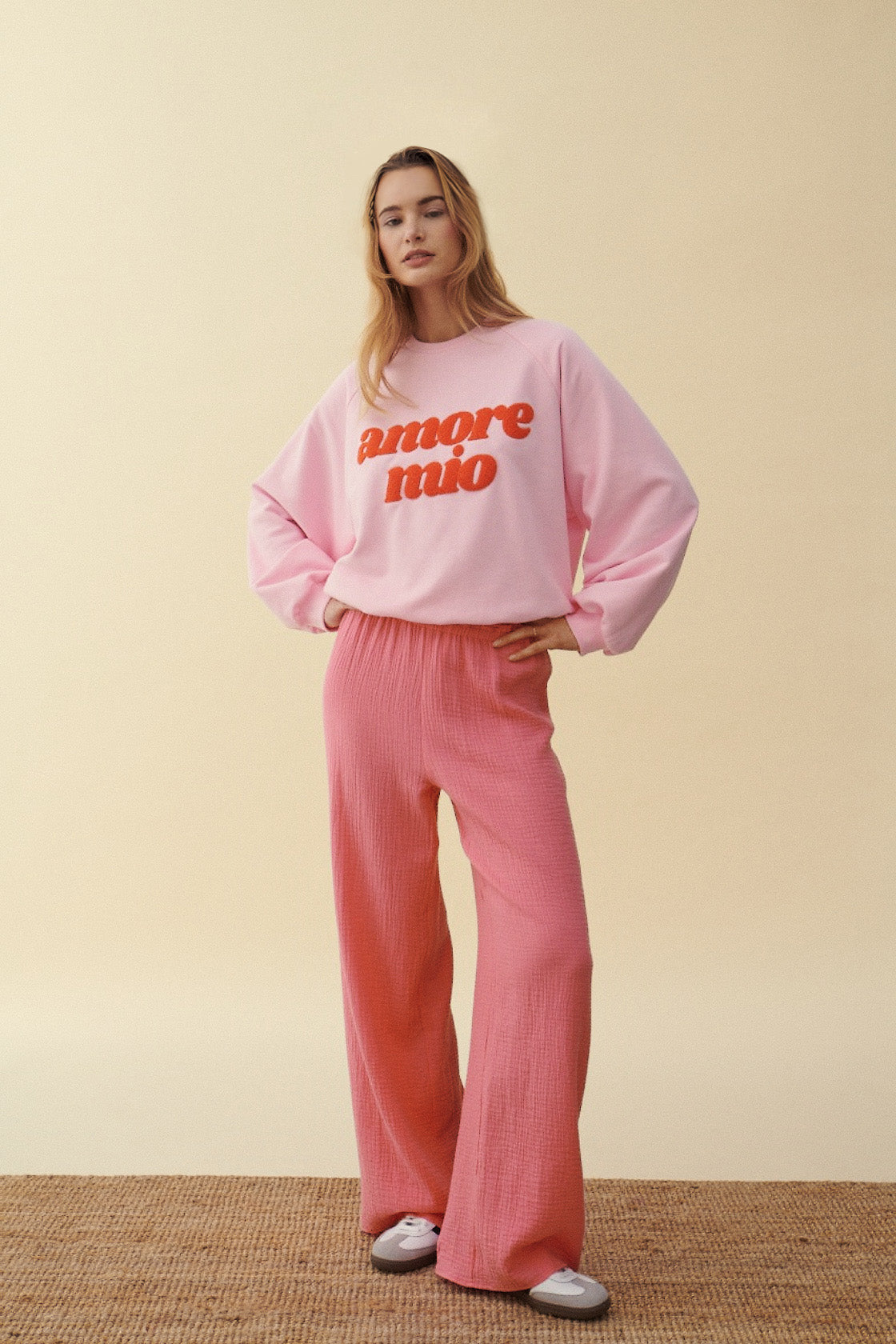 AMARO CORAL PANTS