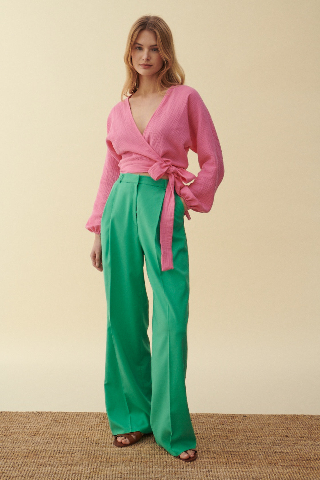 PANTALONI GREEN PANTS