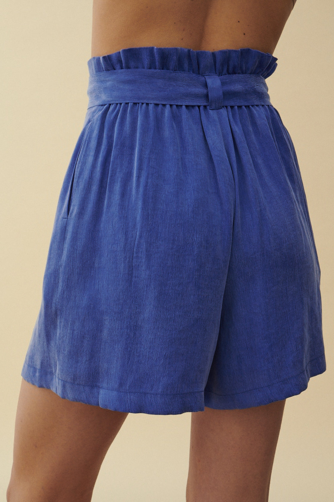 BOW BLUE SHORTS