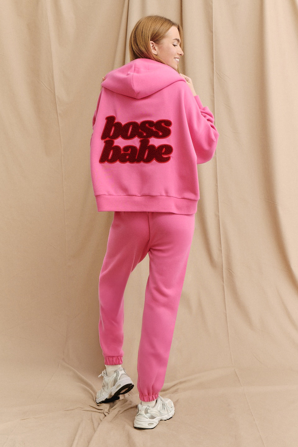 BOSS BABE PINK SWEATSHIRT