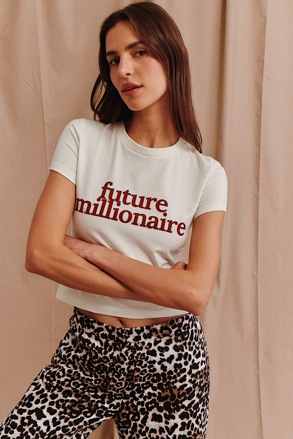 CROPPED MILLIONAIRE T-SHIRT