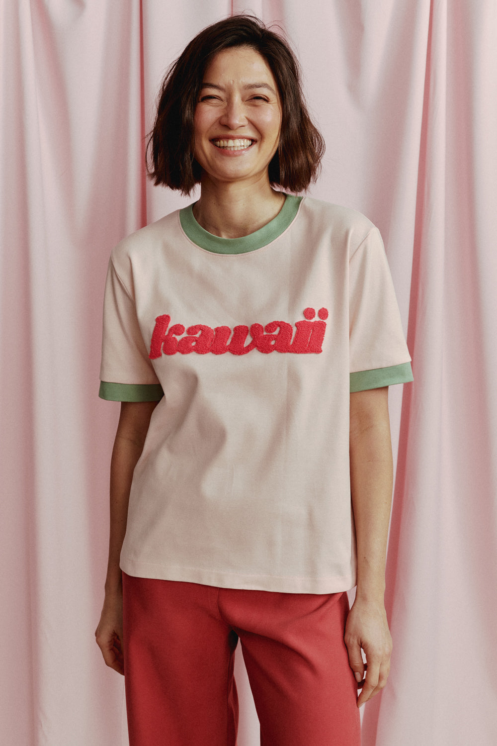 KAWAII POWDER PINK T-SHIRT