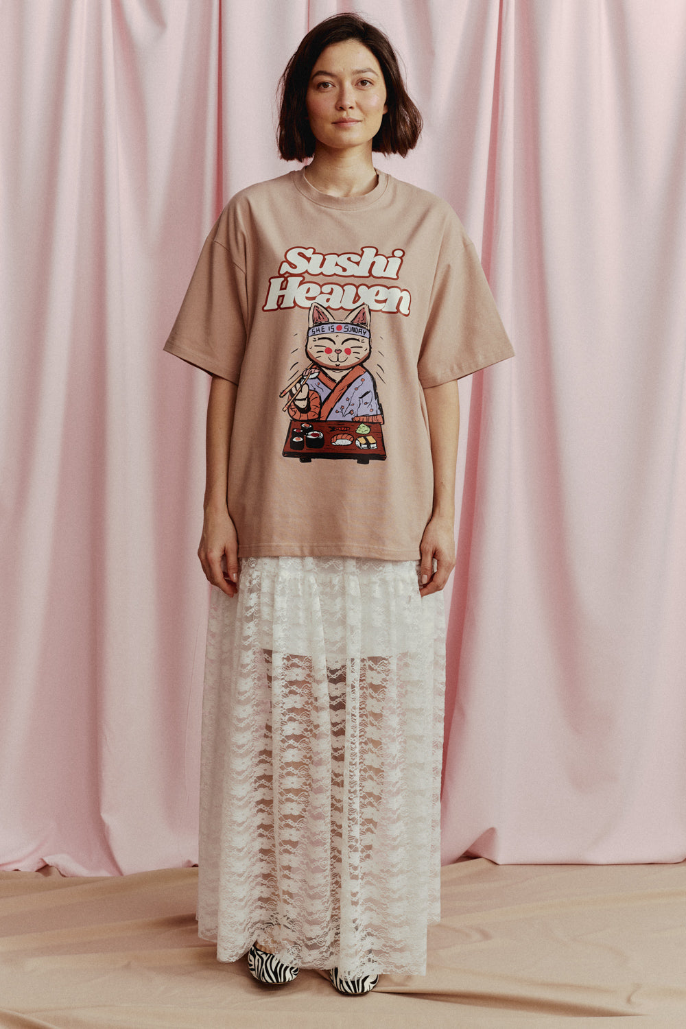 SUSHI HEAVEN OVERSIZE T-SHIRT