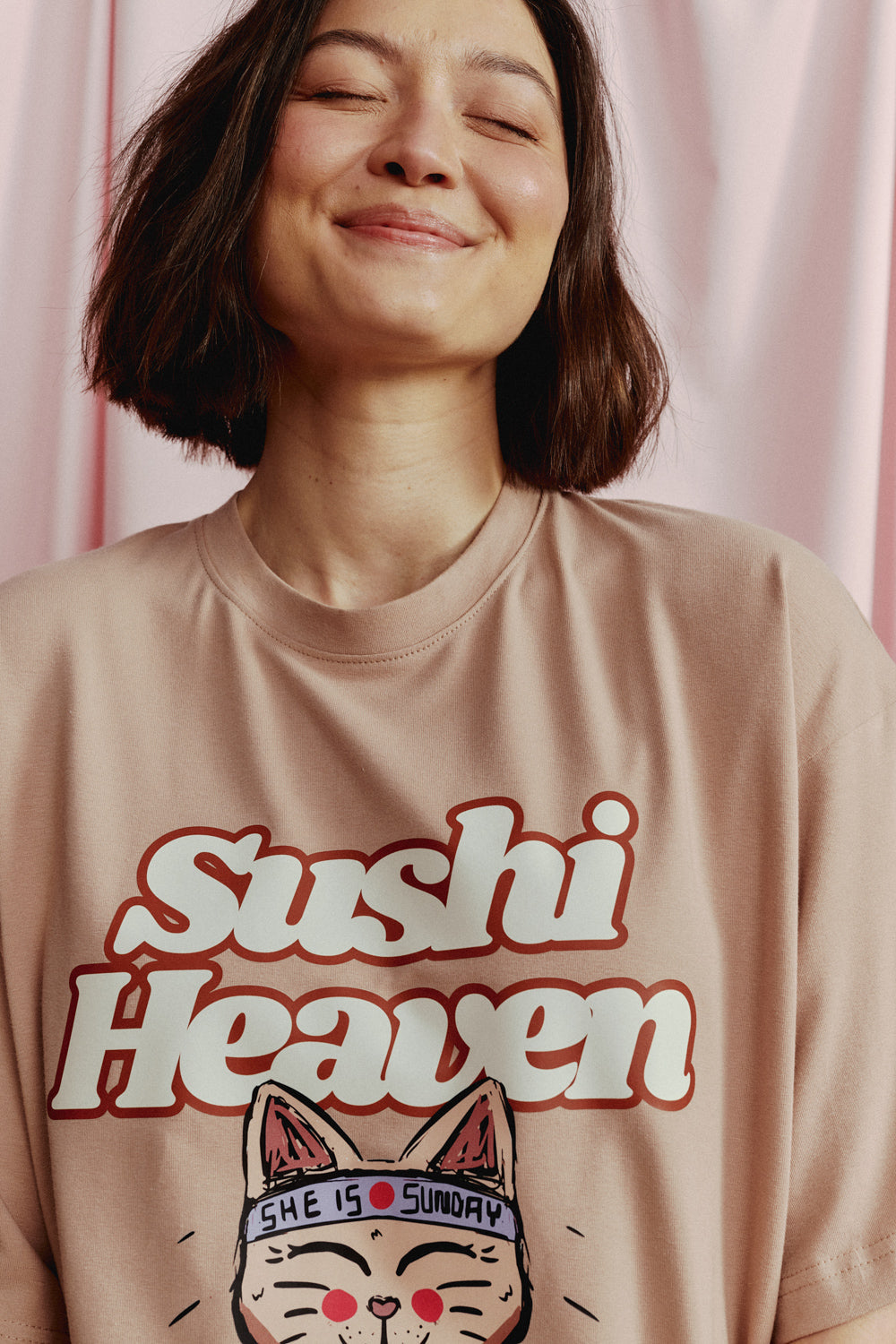 SUSHI HEAVEN OVERSIZE T-SHIRT