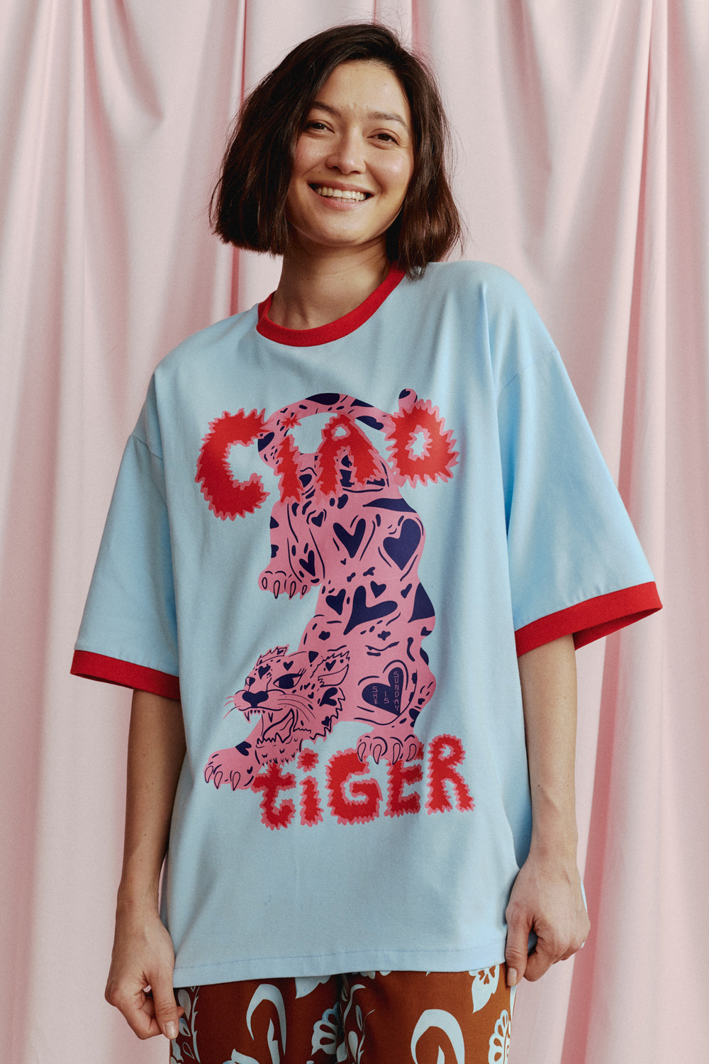 CIAO TIGER OVERSIZE T-SHIRT - MAN