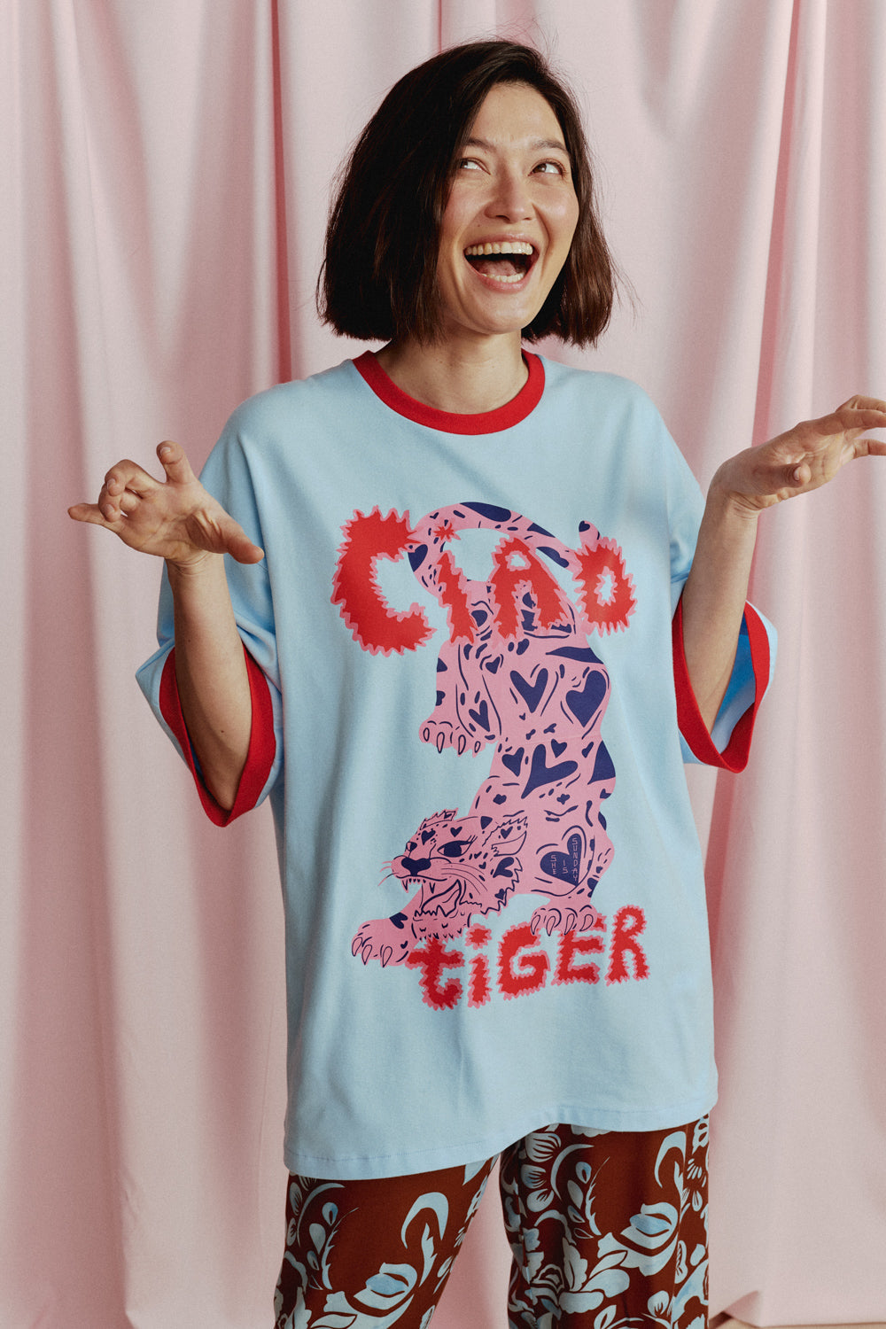 CIAO TIGER OVERSIZE T-SHIRT