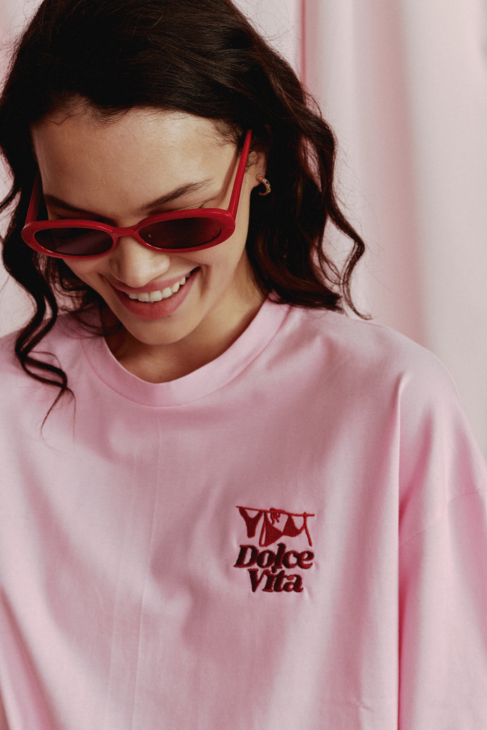 BIKINI BOXY PINK T-SHIRT