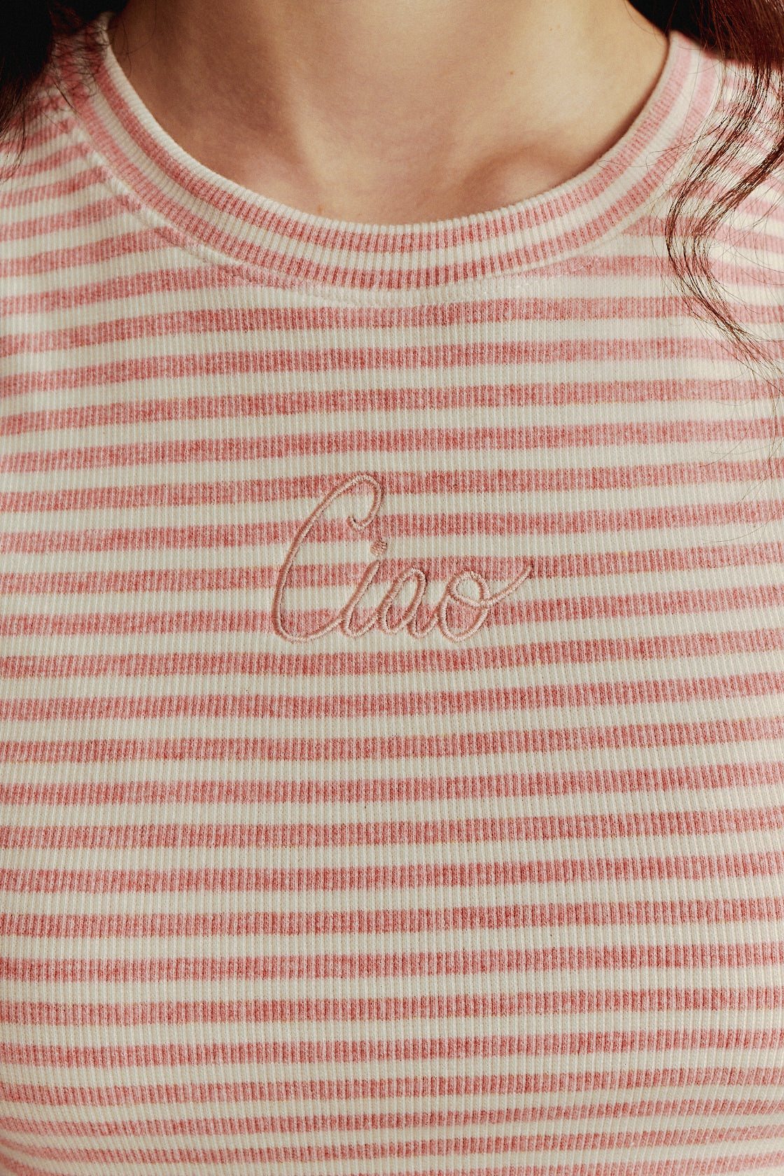 STRIPED STRAWBERRY TOP