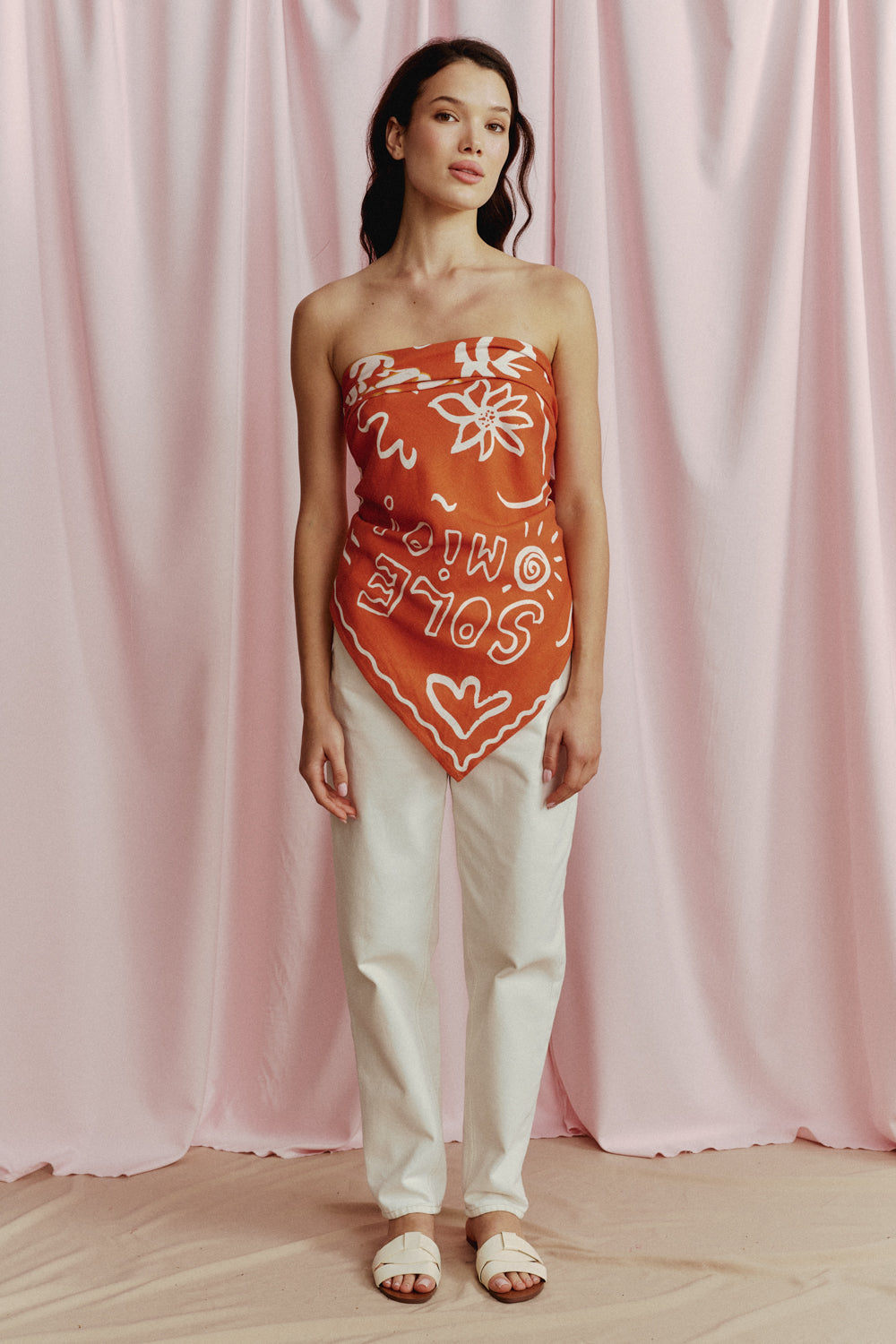 SCARF PAREO FURORE ORANGE