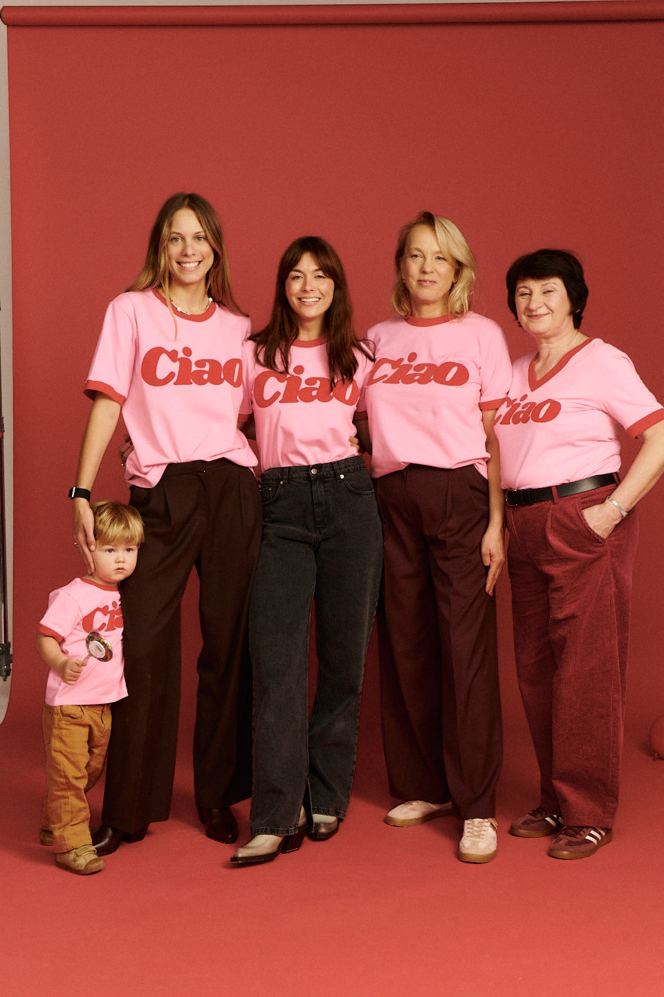 CIAO SUNDAY PINK T-SHIRT