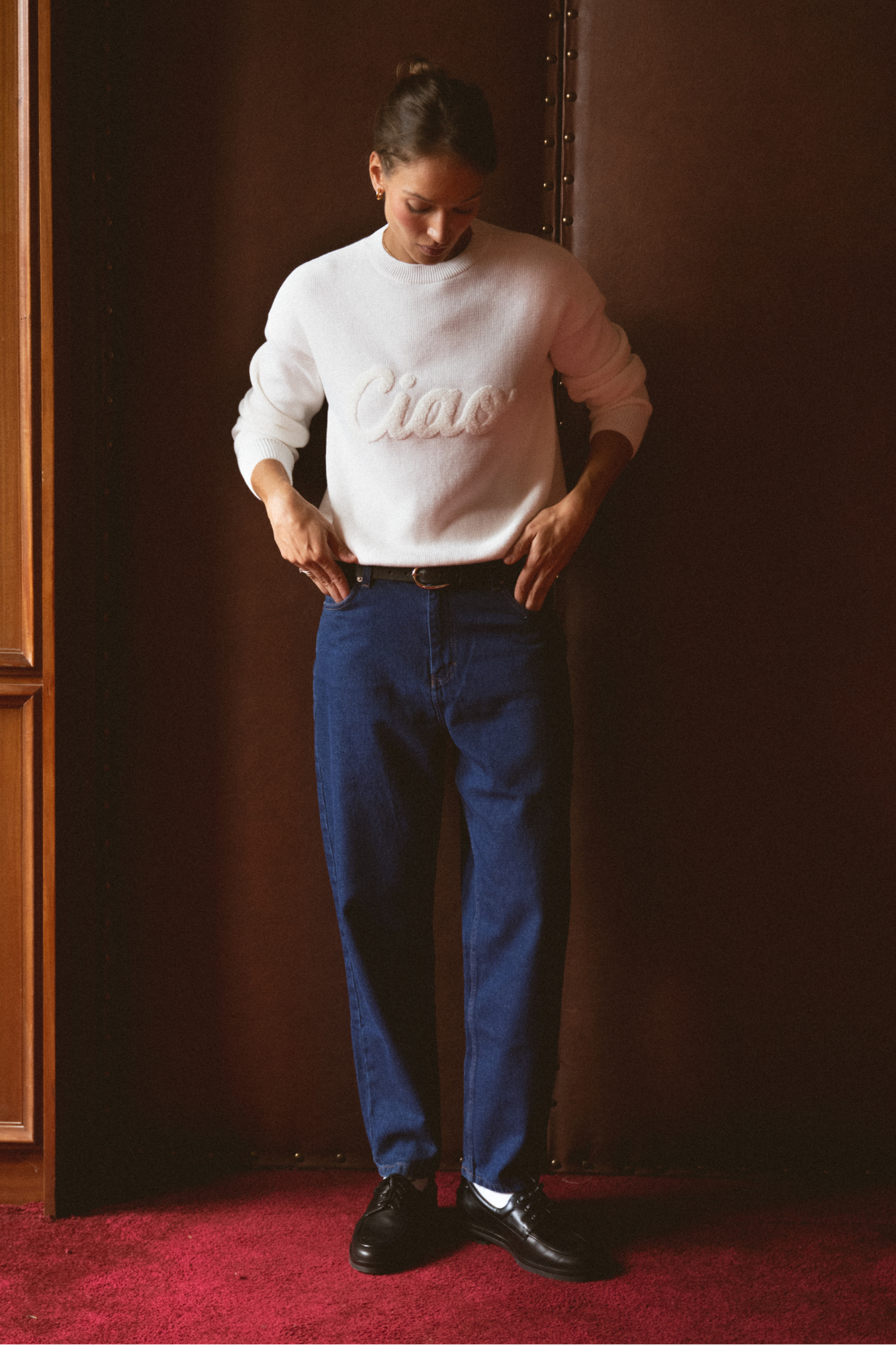 FEMME DARK BLUE JEANS