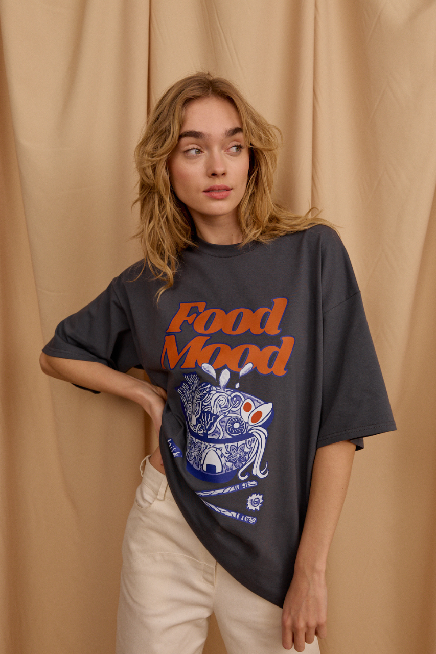 FOOD MOOD OVERSIZE T-SHIRT