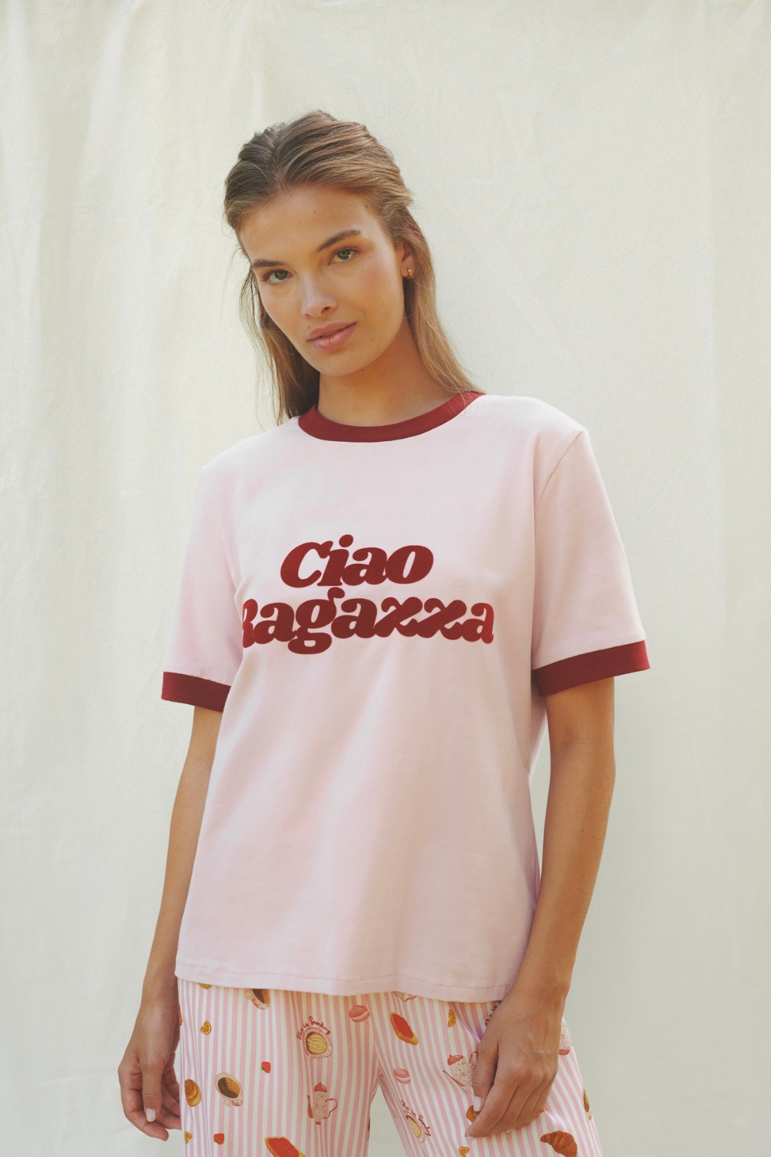 CIAO RAGAZZA PINK T-SHIRT