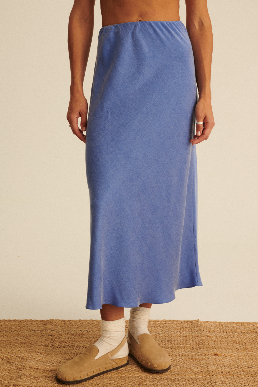 TUSCANY BLUE SKIRT